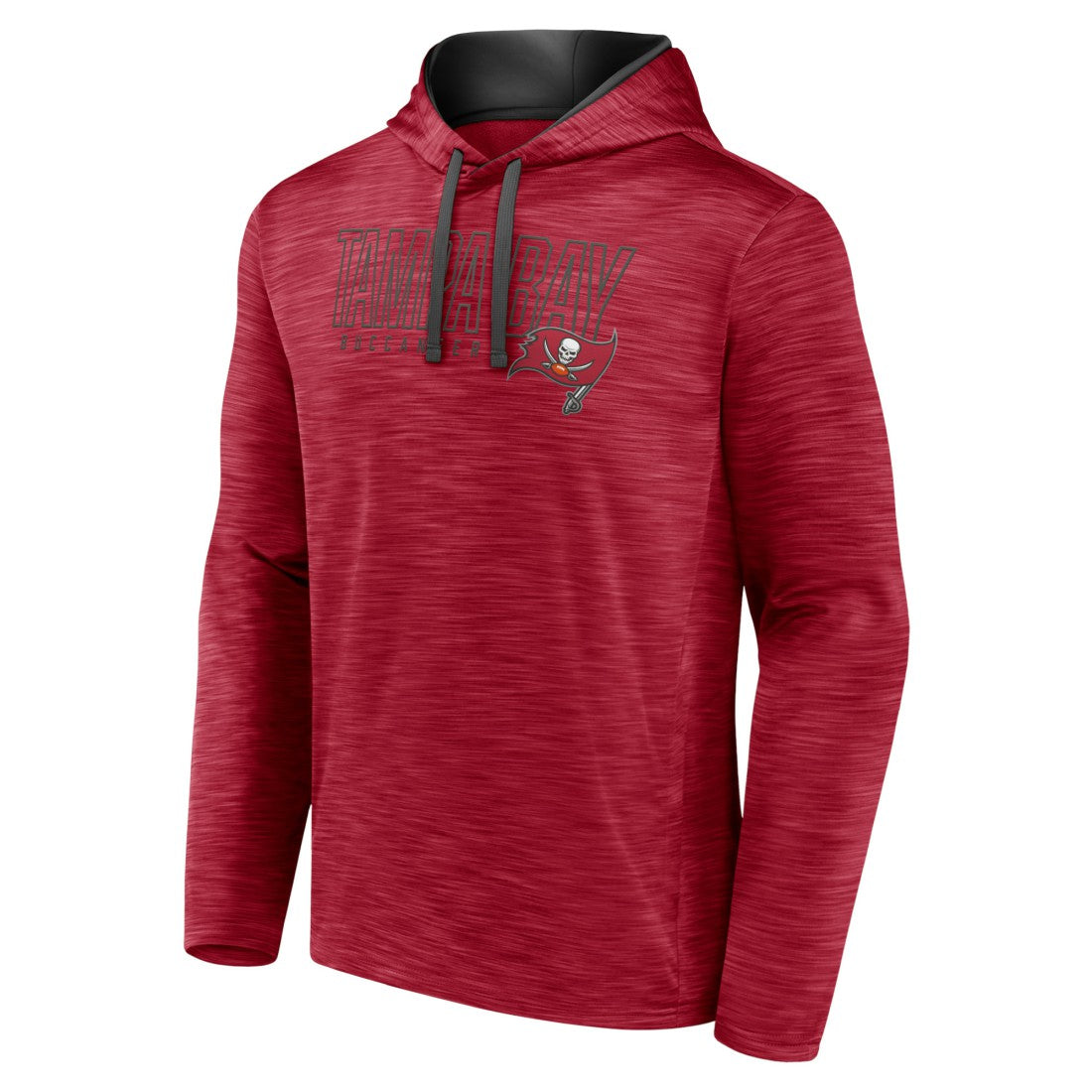 Fanatics Tampa Bay Buccaneers Hook and Ladder Pullover Hoodie Heather Red
