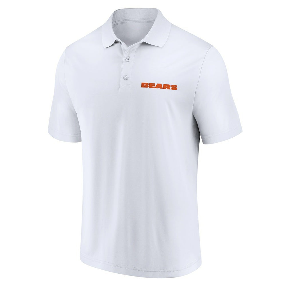 Fanatics Chicago Bears Lockup Two-Pack Polo Set White/Navy