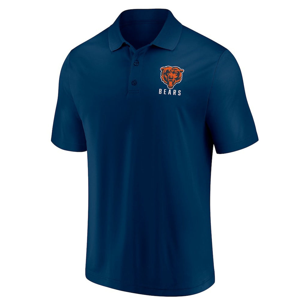Fanatics Chicago Bears Lockup Two-Pack Polo Set White/Navy