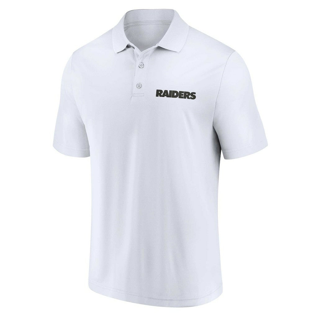 Fanatics Las Vegas Raiders Lockup Two-Pack Polo Set White/Black