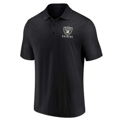 Fanatics Las Vegas Raiders Lockup Two-Pack Polo Set White/Black