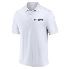 Fanatics New England Patriots Lockup Two-Pack Polo Set White/Navy