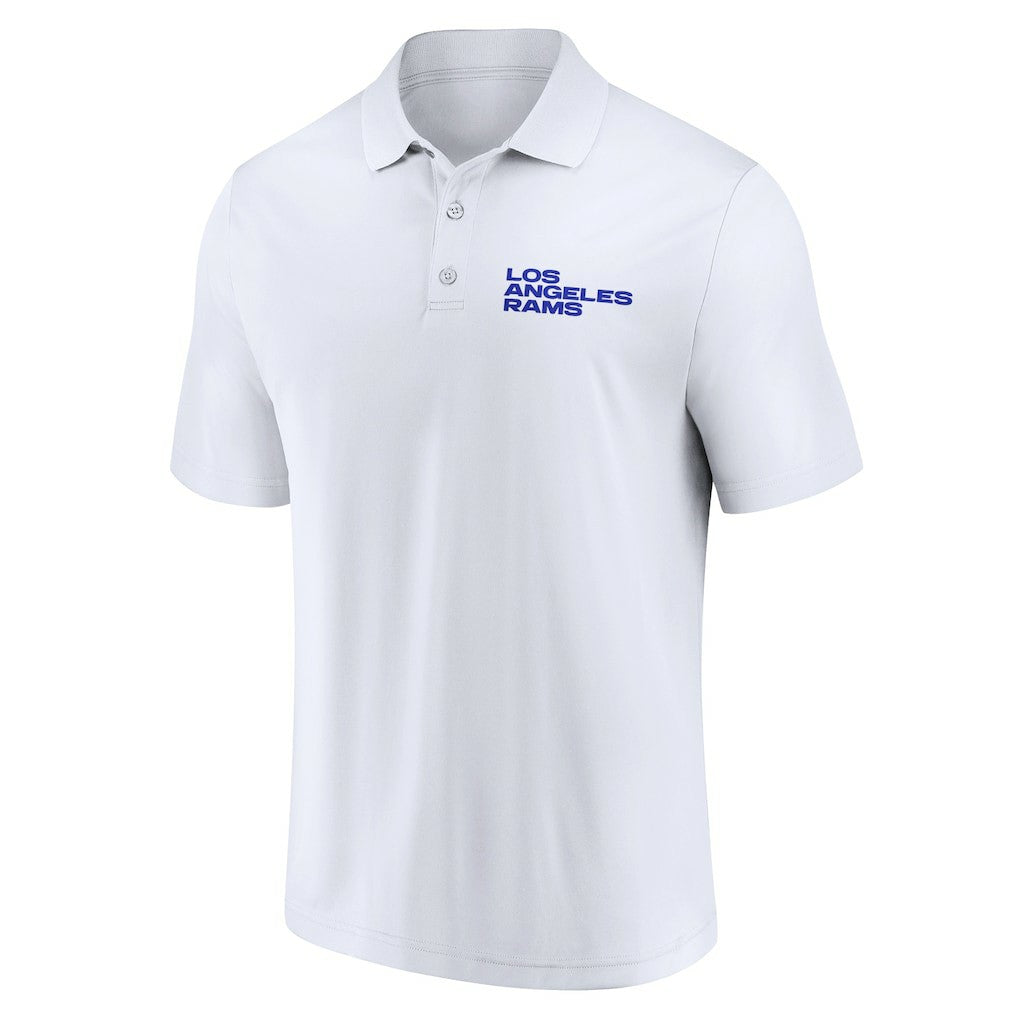 Fanatics Los Angeles Rams Lockup Two-Pack Polo Set White/Royal