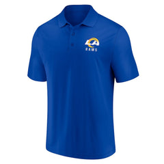 Fanatics Los Angeles Rams Lockup Two-Pack Polo Set White/Royal