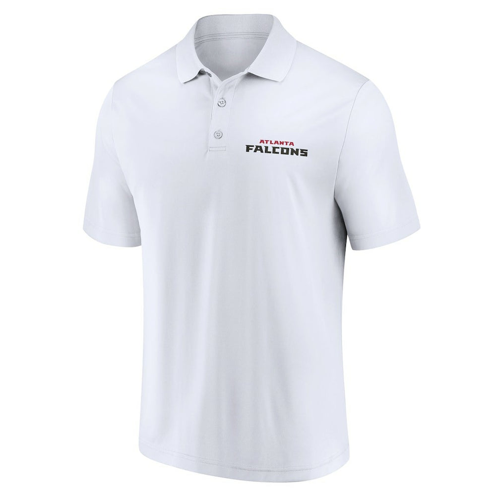 Fanatics Atlanta Falcons Lockup Two-Pack Polo Set White/Black