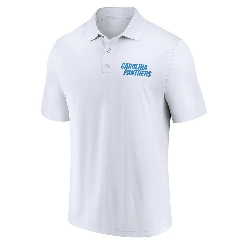 Fanatics Carolina Panthers Lockup Two-Pack Polo Set White/Black
