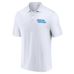 Fanatics Carolina Panthers Lockup Two-Pack Polo Set White/Black