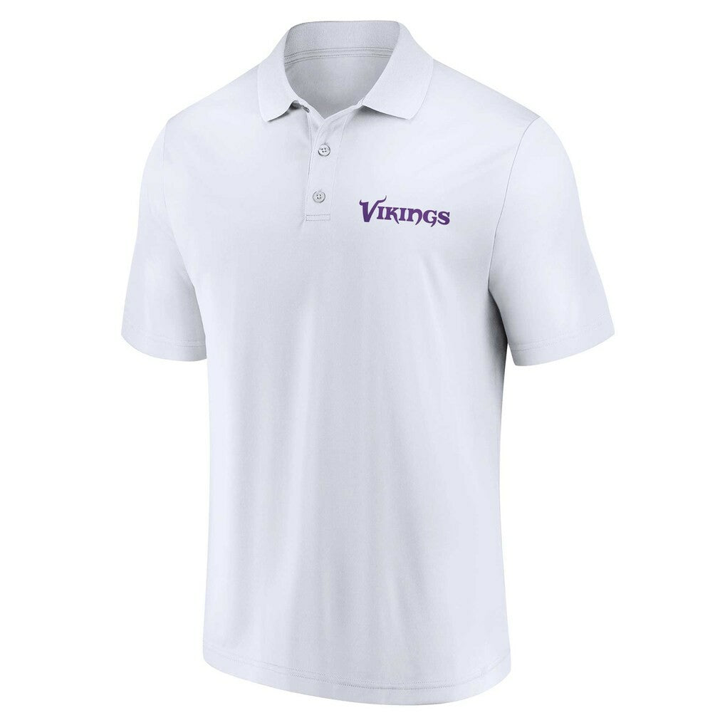 Fanatics Minnesota Vikings Lockup Two-Pack Polo Set White/Purple