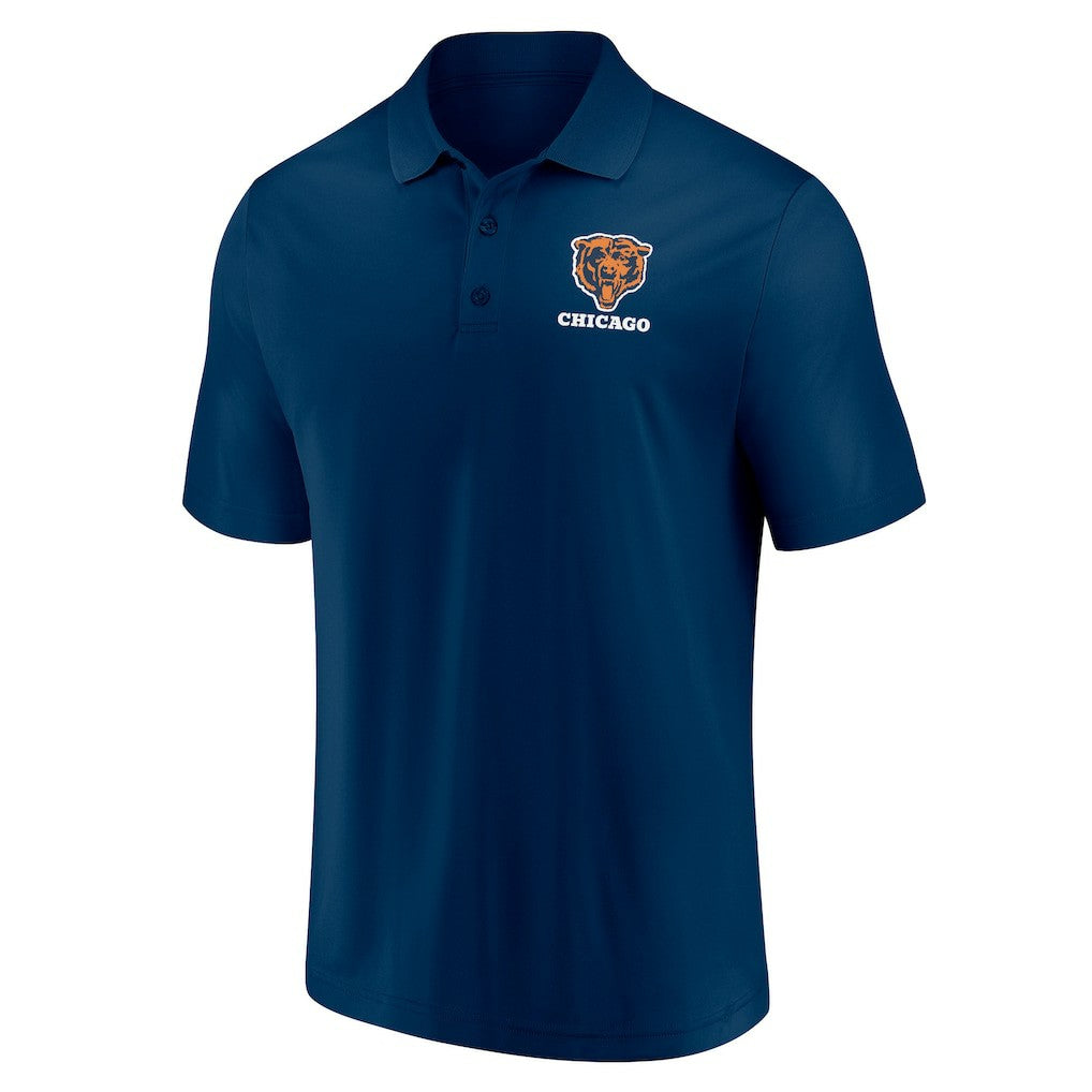 Fanatics Chicago Bears Throwback Two-Pack Polo Set White/Navy