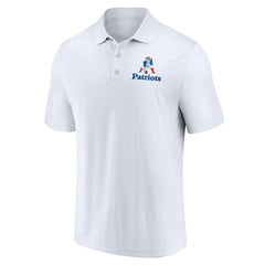 Fanatics New England Patriots Throwback Two-Pack Polo Set White/Royal