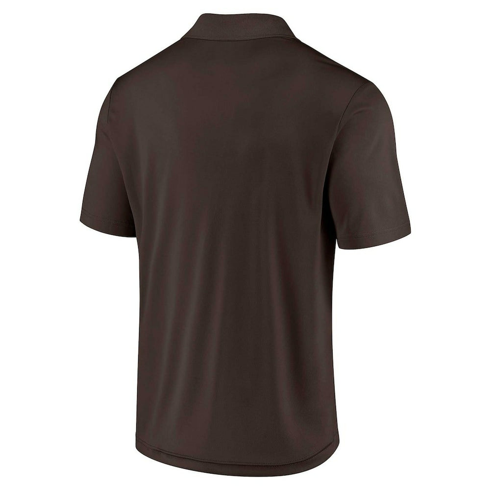 Fanatics Cleveland Browns Throwback Two-Pack Polo Set White/Brown