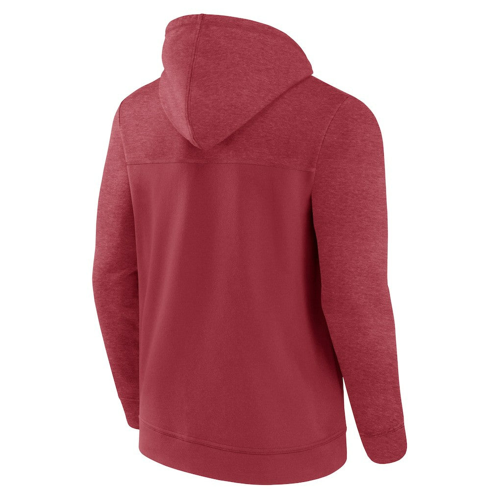 Fanatics Arizona Cardinals Offensive Lineup Hoodie Full-Zip Hoodie Cardinal