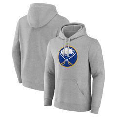 Buffalo Sabres Primary Team Logo Pullover Hoodie - Gray - NHL 5228607