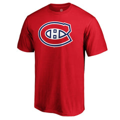 Montreal Canadiens Primary Logo Team T-Shirt - Red - NHL 5228835