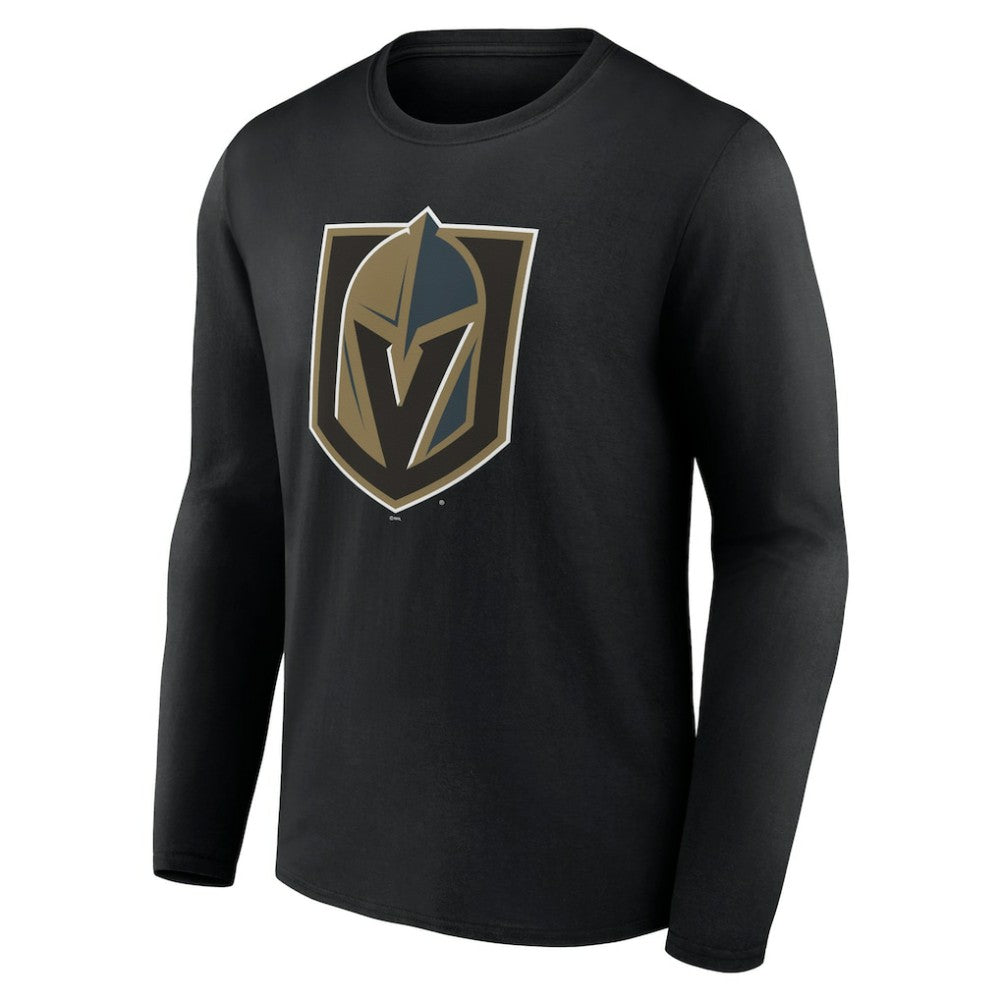 Vegas Golden Knights Primary Logo Team Long Sleeve T-Shirt - Black - NHL 5228861