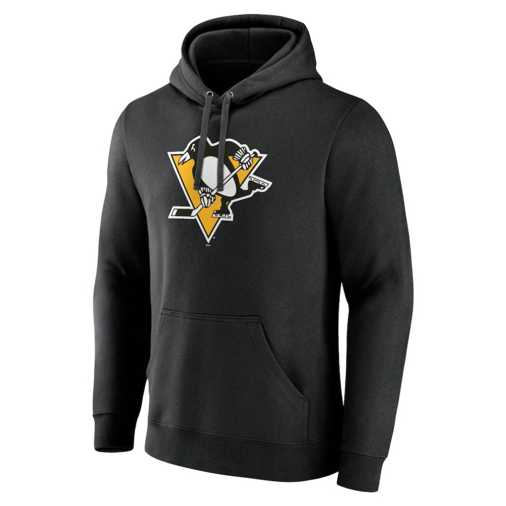 Pittsburgh Penguins Primary Team Logo Pullover Hoodie - Black - NHL 5228872