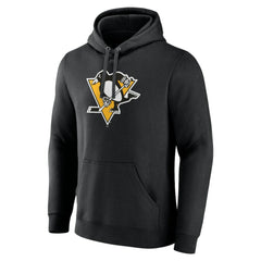 Pittsburgh Penguins Primary Team Logo Pullover Hoodie - Black - NHL 5228872