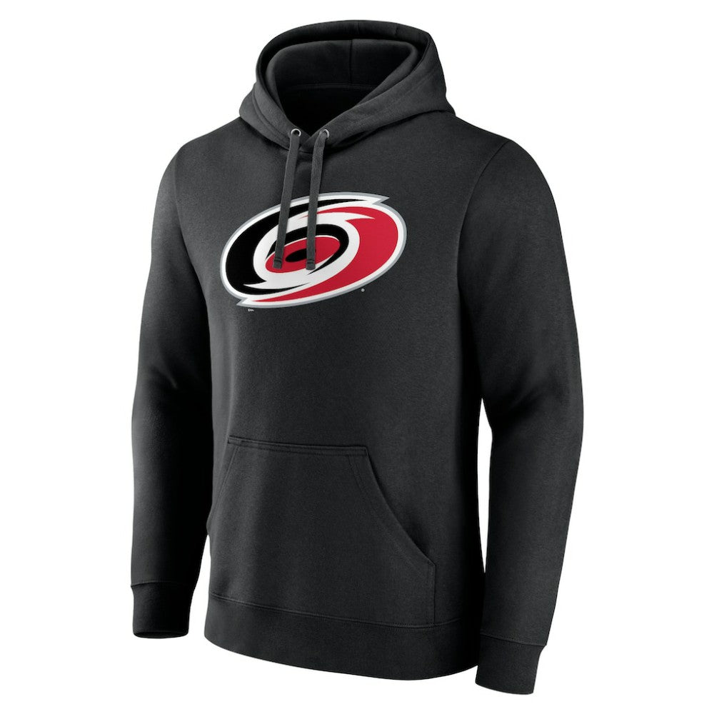 Carolina Hurricanes Primary Team Logo Pullover Hoodie - Black - NHL 5228895