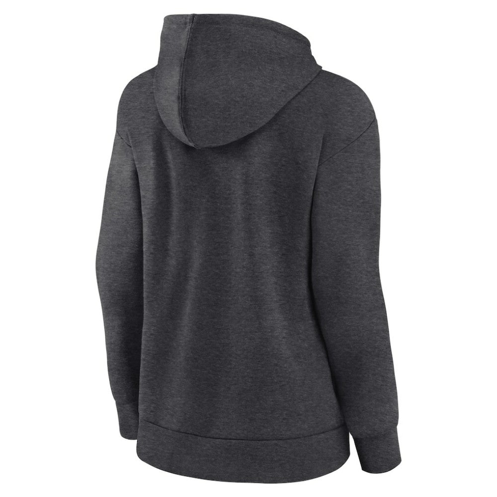 Dallas Stars Women's Primary Logo Pullover Hoodie - Charcoal - NHL 5231739