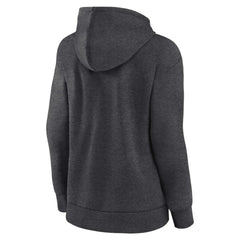 Winnipeg Jets Women's Primary Logo Pullover Hoodie - Charcoal - NHL 5231766