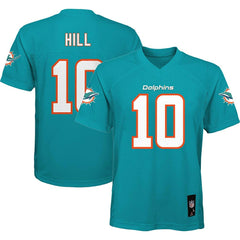 Tyreek Hill Miami Dolphins Youth Replica Player Jersey Aqua