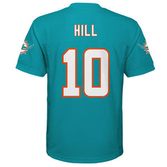 Tyreek Hill Miami Dolphins Youth Replica Player Jersey Aqua