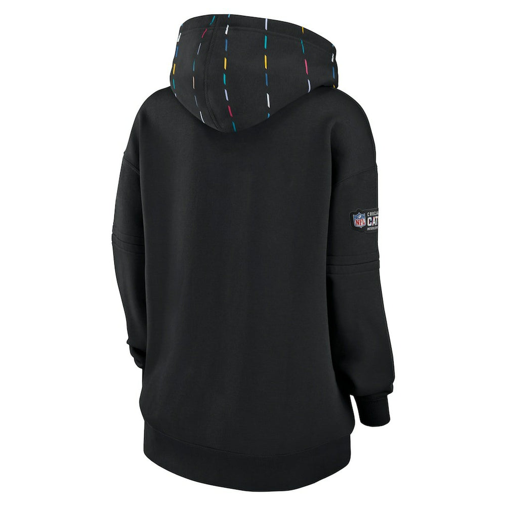 Nike Las Vegas Raiders Women's 2023 NFL Crucial Catch Club Pullover Hoodie Black