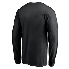 San Diego Padres Official Team Logo Long Sleeve T-Shirt - Black - MLB Sale