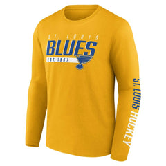 St. Louis Blues Fanatics Bottle Rocket T-Shirt Combo Pack - Gold/Blue - NHL 5232730