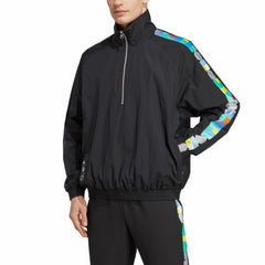 Peter Saville x Manchester United Half-Zip Pullover Jacket – Black - Adidas Discount