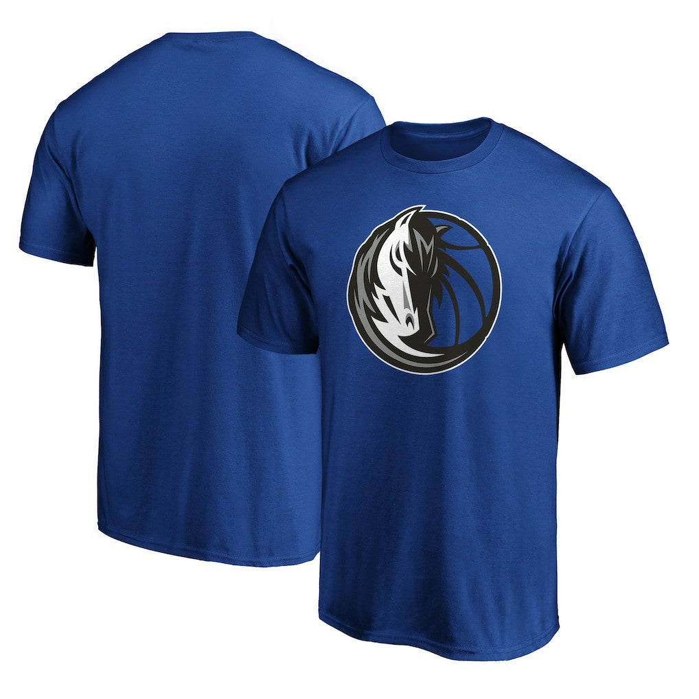 Dallas Mavericks Primary Logo T-Shirt Blue