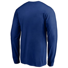 New York Knicks Primary Team Logo Long Sleeve T-Shirt Blue