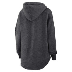 San Francisco Giants Fanatics Women's Luxe Pullover Hoodie - Heather Charcoal - Fanatics Sale