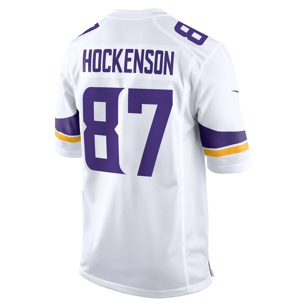 Nike T.J. Hockenson Minnesota Vikings Game Player Jersey White