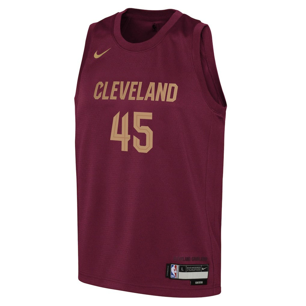Donovan Mitchell Cleveland Cavaliers Youth Swingman Jersey for sale Icon Editi- Wine | Nike