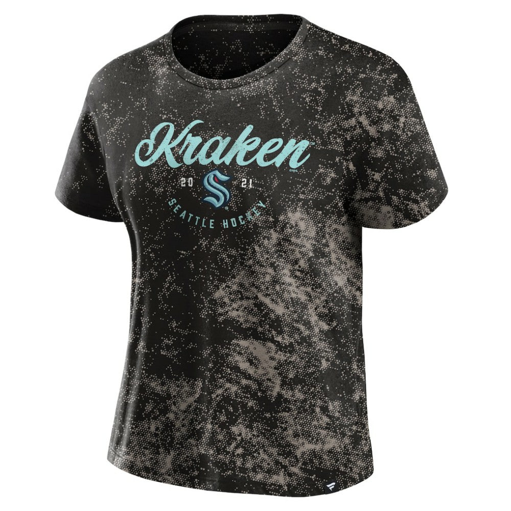 Seattle Kraken Fanatics Women's Breakaway T-Shirt - Black - NHL 5242460