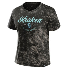 Seattle Kraken Fanatics Women's Breakaway T-Shirt - Black - NHL 5242460