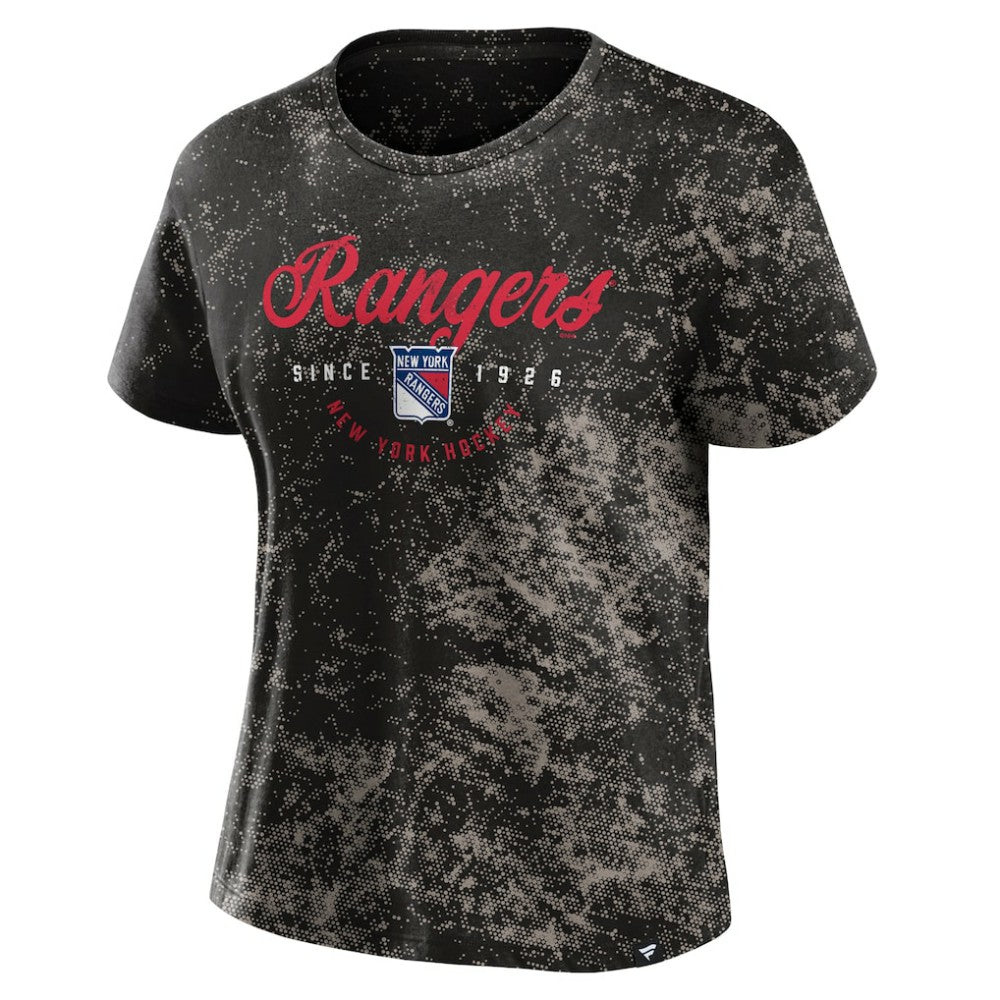 New York Rangers Fanatics Women's Breakaway T-Shirt - Black - NHL 5242479