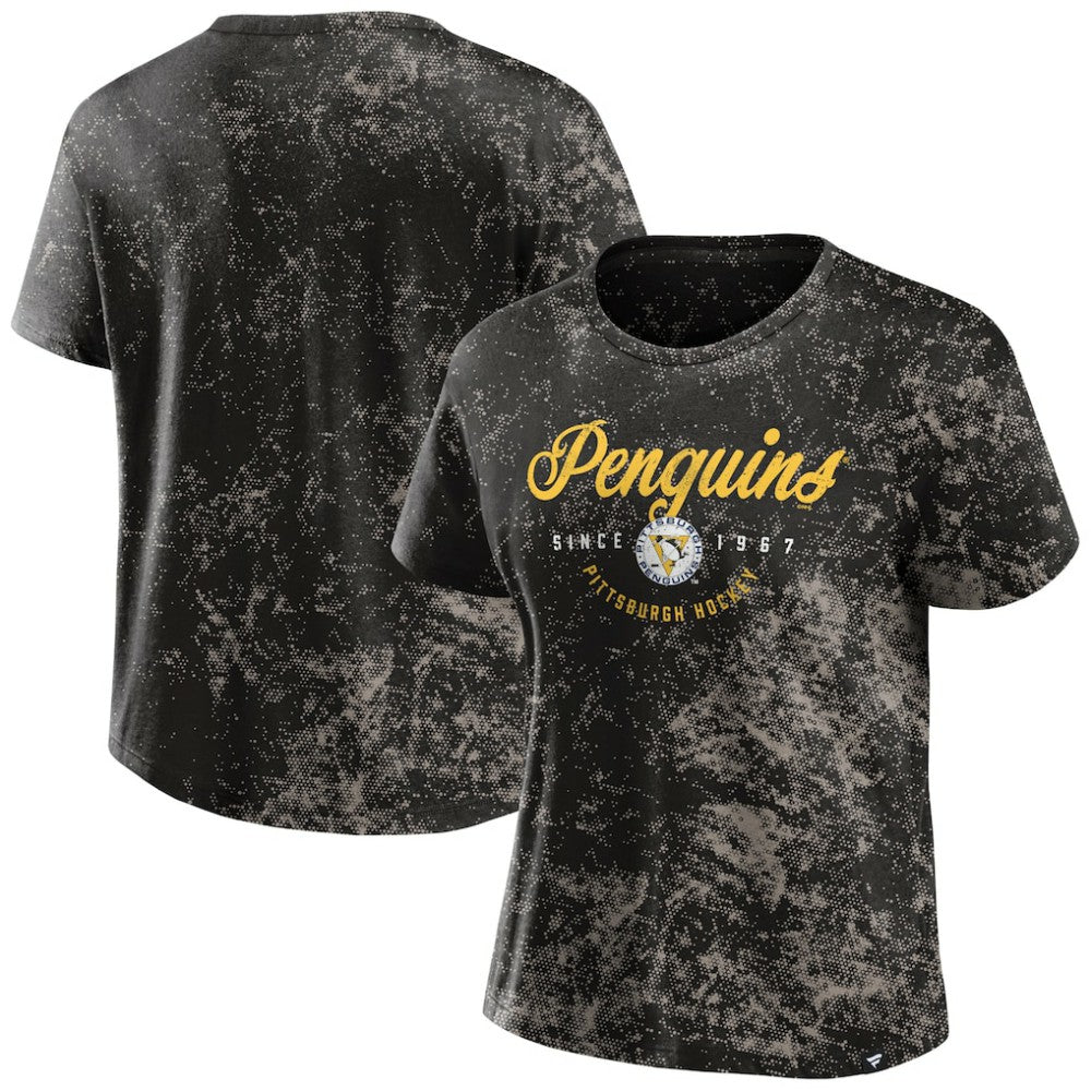 Pittsburgh Penguins Fanatics Women's Breakaway T-Shirt - Black - NHL 5242482