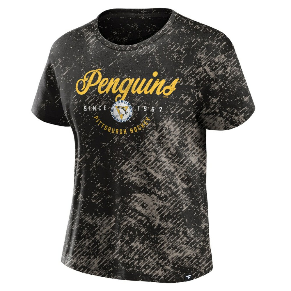 Pittsburgh Penguins Fanatics Women's Breakaway T-Shirt - Black - NHL 5242482