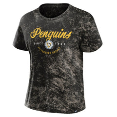 Pittsburgh Penguins Fanatics Women's Breakaway T-Shirt - Black - NHL 5242482