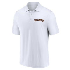 San Francisco Giants Fanatics Two-Pack Logo Lockup Polo Set - Black/White - Fanatics Online