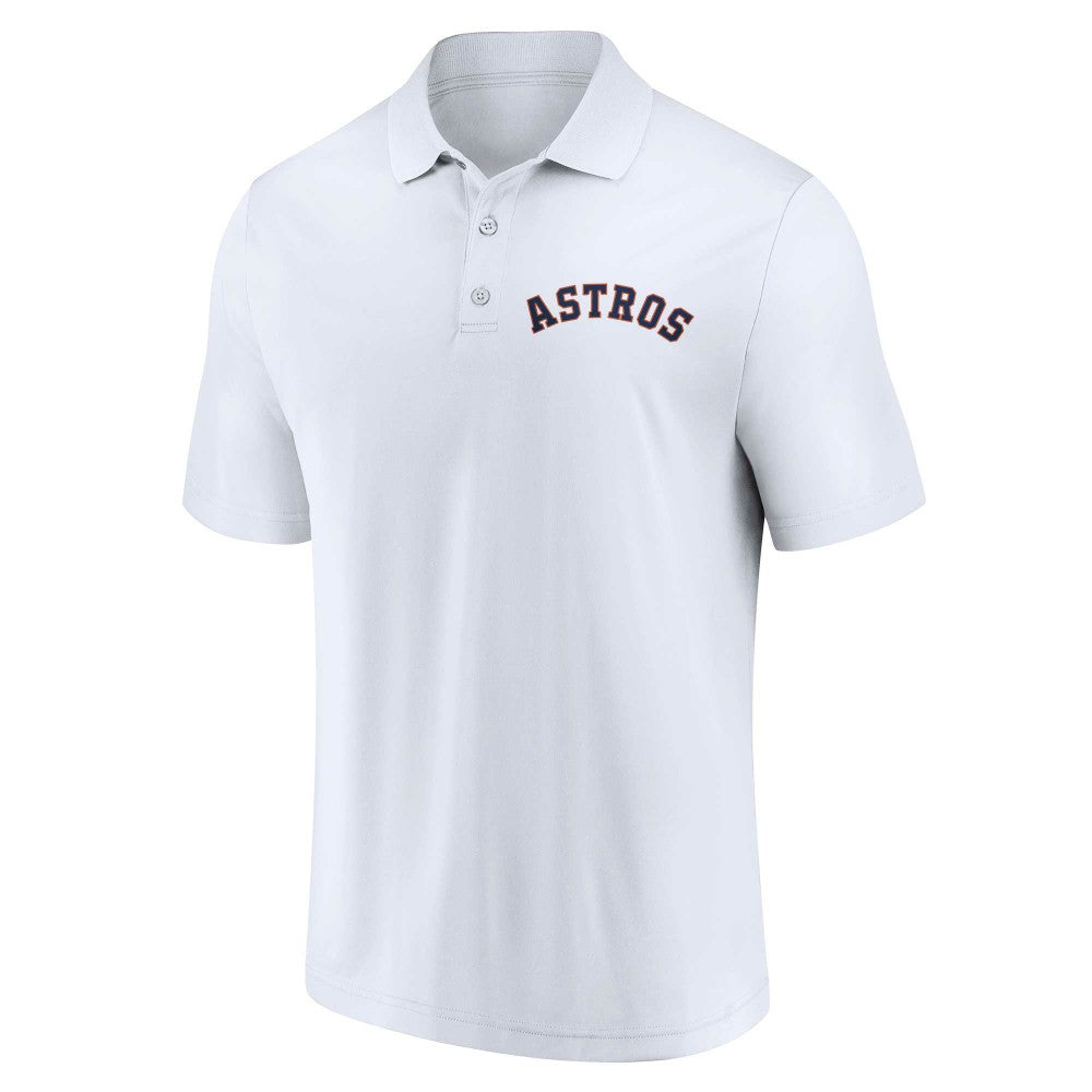 Houston Astros Fanatics Two-Pack Logo Lockup Polo Set - Navy/White - Fanatics Online