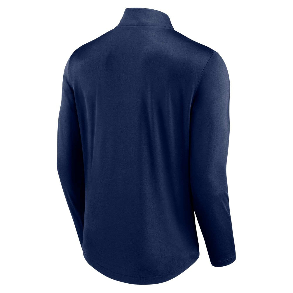 Cleveland Guardians Fanatics Quarterback Quarter-Zip Top - Navy - Fanatics Lifestyle