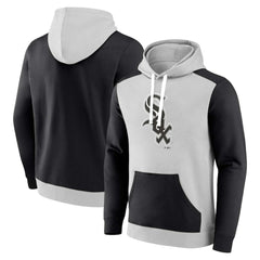 Chicago White Sox Fanatics Arctic Pullover Hoodie - Gray/Black - Fanatics Discount
