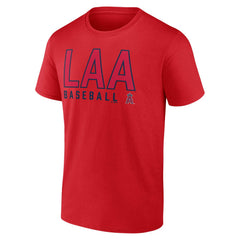 Los Angeles Angels Fanatics Two-Pack Combo T-Shirt Set - Red/White - Fanatics Sale