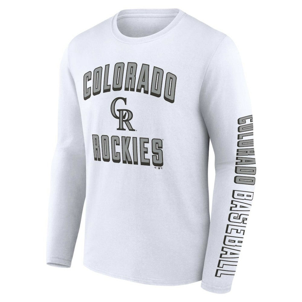 Colorado Rockies Fanatics Two-Pack Combo T-Shirt Set - Black/White - Fanatics Discount
