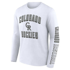 Colorado Rockies Fanatics Two-Pack Combo T-Shirt Set - Black/White - Fanatics Discount