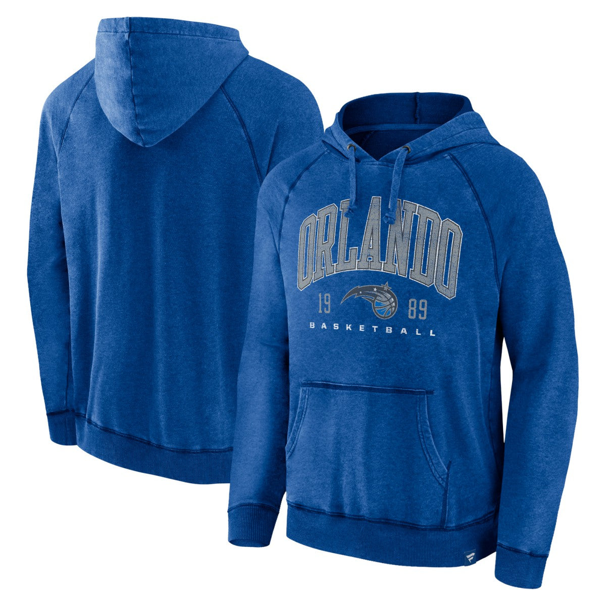 Orlando Magic Foul Trouble Snow Wash Raglan Pullover Hoodie Heather Blue | Fanatics Near Me