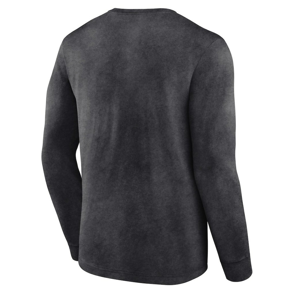 Charlotte Hornets Front Court Press Snow Wash Long Sleeve T-Shirt Heather Charcoal | Fanatics online
